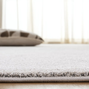 Safavieh Northport Elegant Turkish Area Rug With Luxurious Pile Height For Modern Home Decor Upgrade Ivory ,Grey 55% Polyester,45% Polypropylene Ntp428a-8