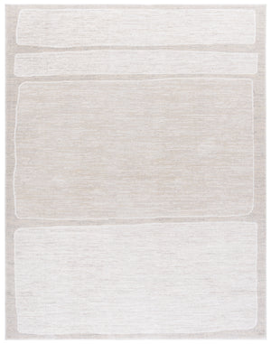 Safavieh Northport Modern Runner Rug For Hallways - Elegant, Durable, And Stylish Home Décor Solution Ivory ,Grey 55% Polyester,45% Polypropylene Ntp428a-24