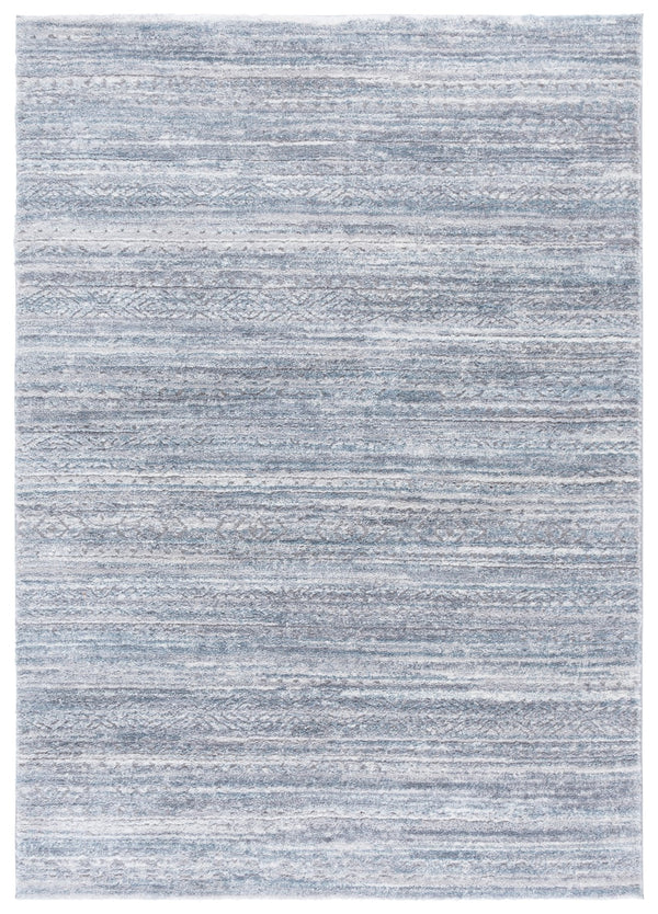 Safavieh Northport Elegant Area Rug – Transitional Design For Living, Bedroom, Or Dining Room Decor, Durable Comfort Blue ,Grey 65% Polypropylene,35% Polyester Ntp800m-5