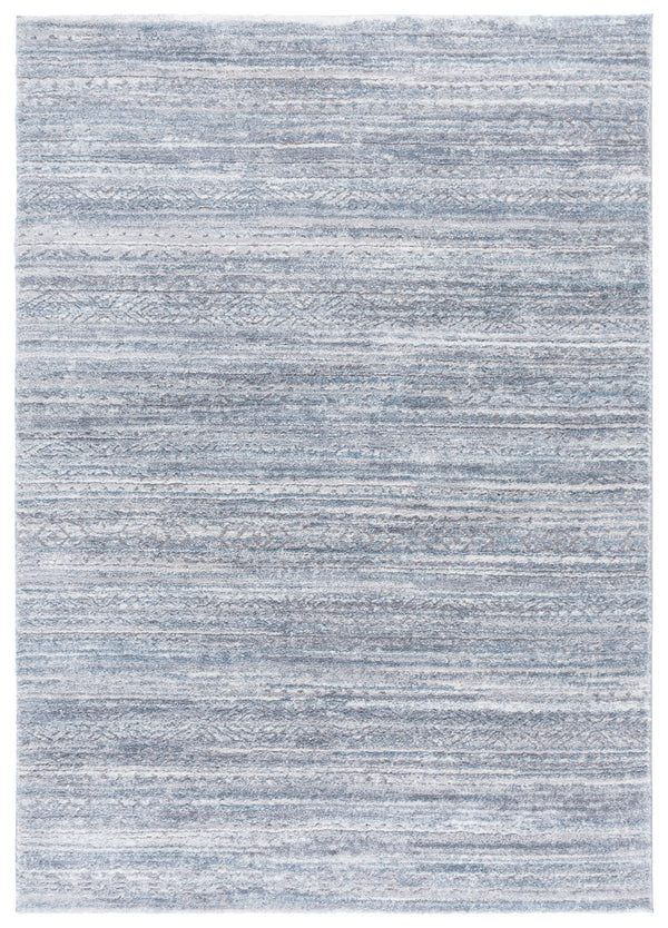 Safavieh Northport Elegant Transitional Runner Rug - Cozy Power Loomed Design For Modern And Classic Spaces Blue ,Grey 65% Polypropylene,35% Polyester Ntp800m-8