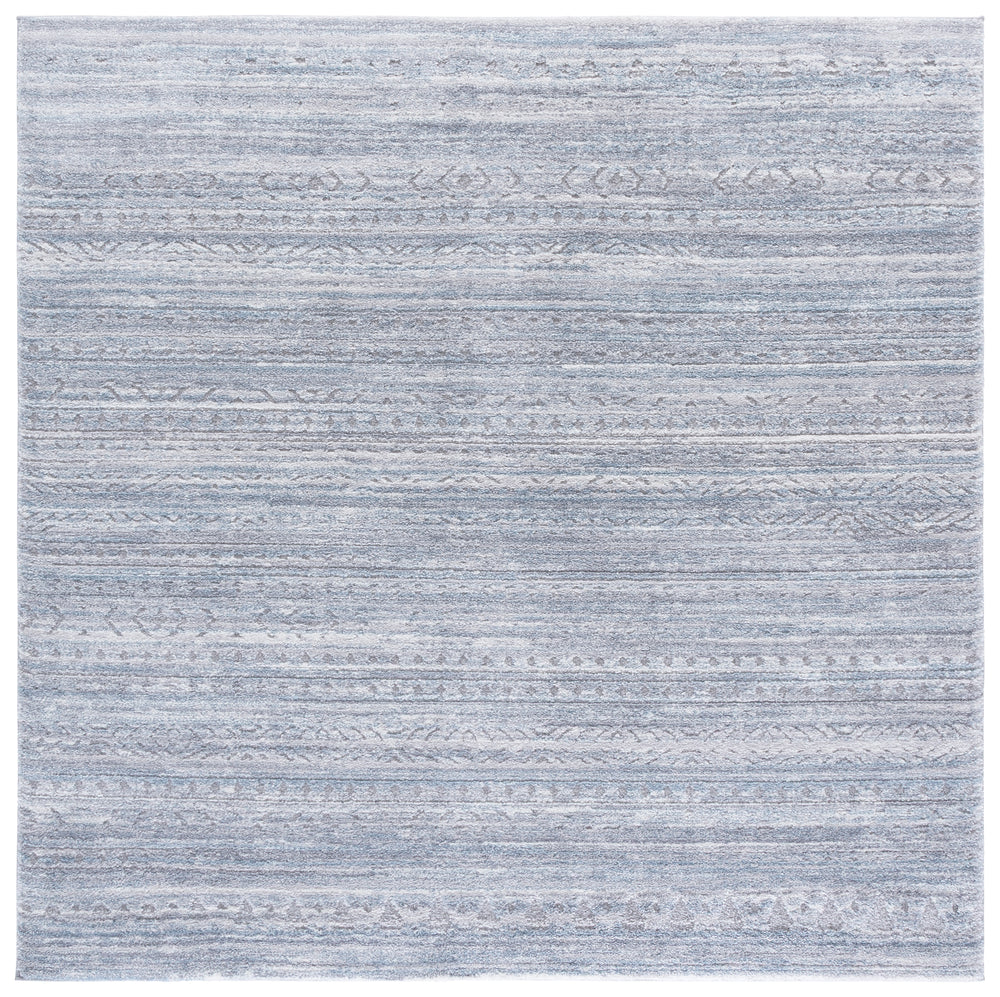 Safavieh Northport Elegant Transitional Runner Rug - Cozy Power Loomed Design For Modern And Classic Spaces Blue ,Grey 65% Polypropylene,35% Polyester Ntp800m-8