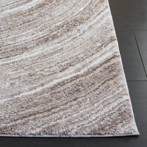 Safavieh Northport Contemporary Area Rug - Chic Taupe And Ivory Design, Perfect For Living Spaces And Bedrooms Taupe ,Ivory 65% Polypropylene,35% Polyester Ntp802e-4