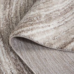 Safavieh Northport Contemporary Area Rug - Chic Taupe And Ivory Design, Perfect For Living Spaces And Bedrooms Taupe ,Ivory 65% Polypropylene,35% Polyester Ntp802e-4