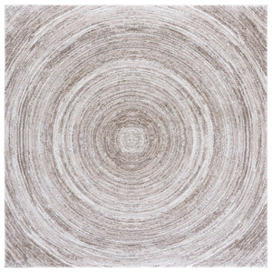 Safavieh Northport Contemporary Area Rug - Elegant Taupe And Ivory Design For Modern Living Spaces Taupe ,Ivory 65% Polypropylene,35% Polyester Ntp802e-7sq