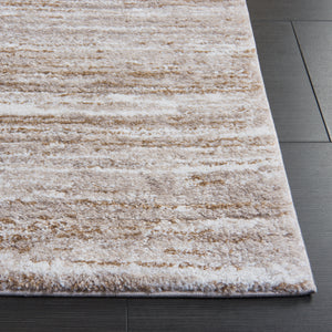 Safavieh Northport Elegant Taupe And Ivory Area Rug - Stylish Power Loomed Design For Modern Spaces Taupe ,Ivory 65% Polypropylene,35% Polyester Ntp804e-8