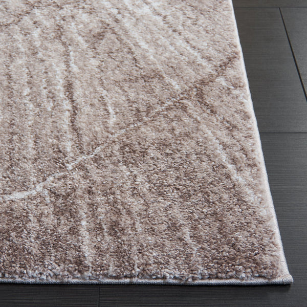Safavieh Northport Contemporary Area Rug - Elegant Taupe And Ivory Design, Durable Power Loomed Texture Taupe ,Ivory 65% Polypropylene,35% Polyester Ntp806e-5