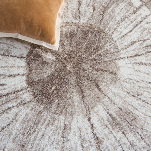 Safavieh Northport Contemporary Area Rug - Elegant Taupe And Ivory Design, Durable Power Loomed Texture Taupe ,Ivory 65% Polypropylene,35% Polyester Ntp806e-5