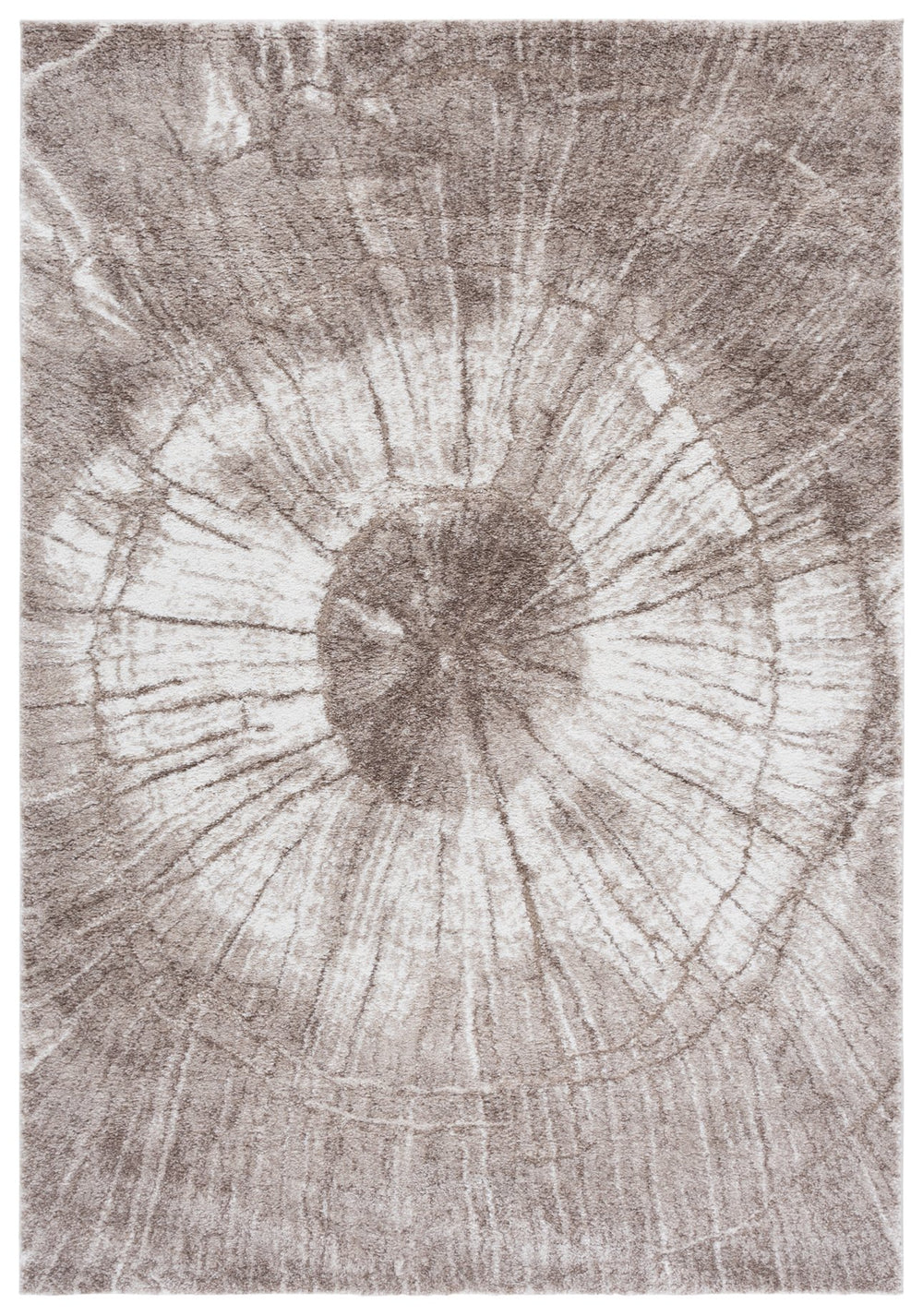 Safavieh Northport Contemporary Area Rug - Elegant Taupe And Ivory Design, Durable Power Loomed Texture Taupe ,Ivory 65% Polypropylene,35% Polyester Ntp806e-7sq