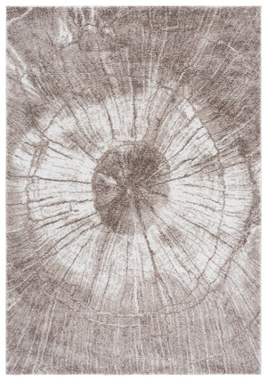 Safavieh Northport Contemporary Runner Rug - Elegant Taupe And Ivory Design For Stylish Hallways And Entryways Taupe ,Ivory 65% Polypropylene,35% Polyester Ntp806e-8