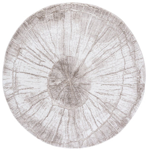 Safavieh Northport Contemporary Area Rug - Elegant Taupe And Ivory Design, Durable Power Loomed Texture Taupe ,Ivory 65% Polypropylene,35% Polyester Ntp806e-7r