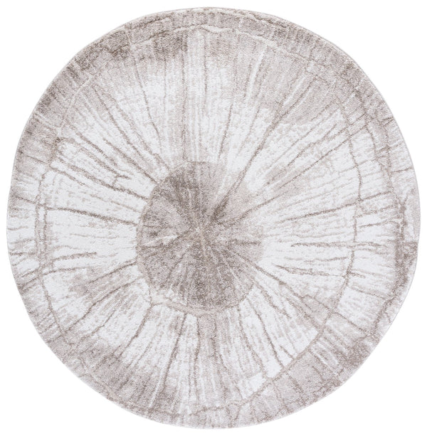 Safavieh Northport Contemporary Area Rug - Elegant Taupe And Ivory Design, Durable Power Loomed Texture Taupe ,Ivory 65% Polypropylene,35% Polyester Ntp806e-7r