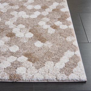 Safavieh Northport Elegant Area Rug - Medium Rectangle For Living Room Or Bedroom, Durable & Stylish Design Taupe ,Ivory 65% Polypropylene,35% Polyester Ntp808e-5