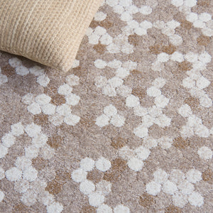 Safavieh Northport Elegant Contemporary Area Rug From Turkey – Modern Design For Stylish Home Interiors Taupe ,Ivory 65% Polypropylene,35% Polyester Ntp808e-28