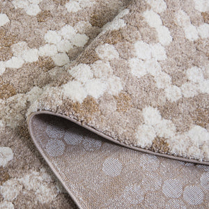 Safavieh Northport Elegant Area Rug - Medium Rectangle For Living Room Or Bedroom, Durable & Stylish Design Taupe ,Ivory 65% Polypropylene,35% Polyester Ntp808e-5