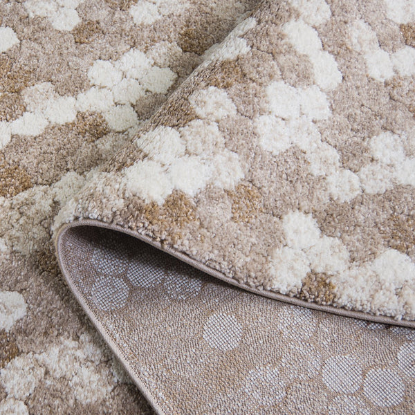 Safavieh Northport Elegant Area Rug - Medium Rectangle For Living Room Or Bedroom, Durable & Stylish Design Taupe ,Ivory 65% Polypropylene,35% Polyester Ntp808e-5