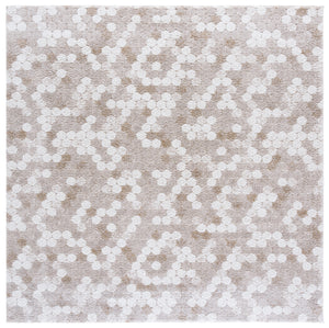 Safavieh Northport Elegant Contemporary Area Rug From Turkey – Modern Design For Stylish Home Interiors Taupe ,Ivory 65% Polypropylene,35% Polyester Ntp808e-28