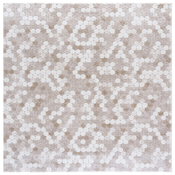 Safavieh Northport Elegant Contemporary Area Rug From Turkey – Modern Design For Stylish Home Interiors Taupe ,Ivory 65% Polypropylene,35% Polyester Ntp808e-28