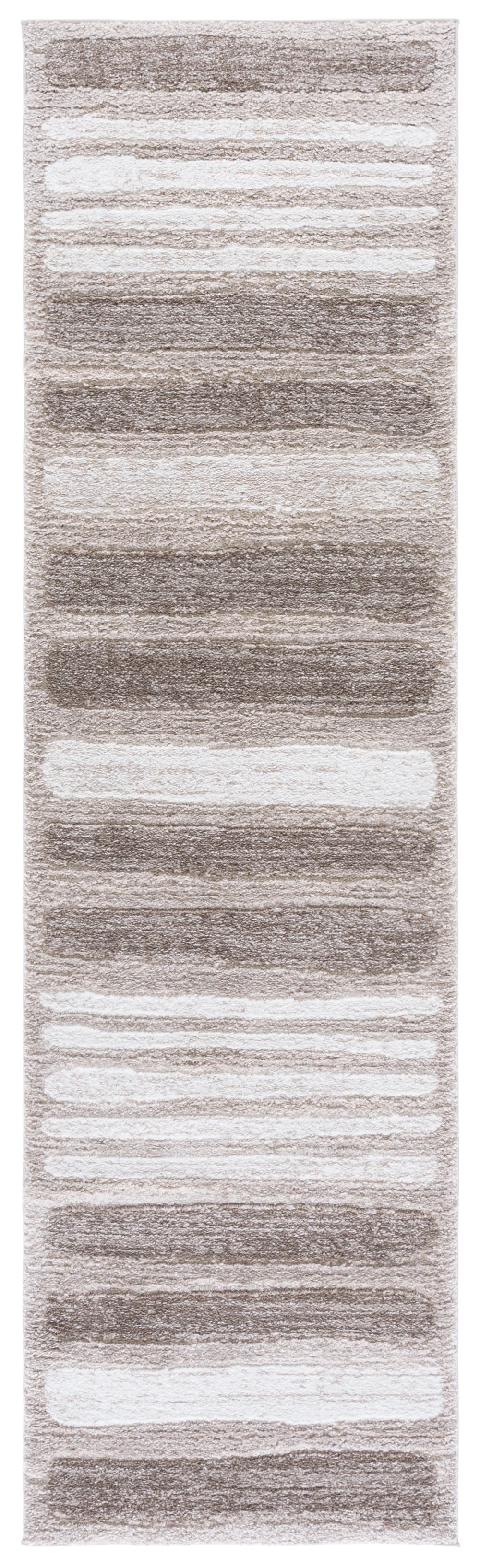 Safavieh Northport Contemporary Area Rug - Stylish Taupe And Ivory Design For Elegant Home Decor Upgrade Taupe ,Ivory 65% Polypropylene,35% Polyester Ntp810e-4