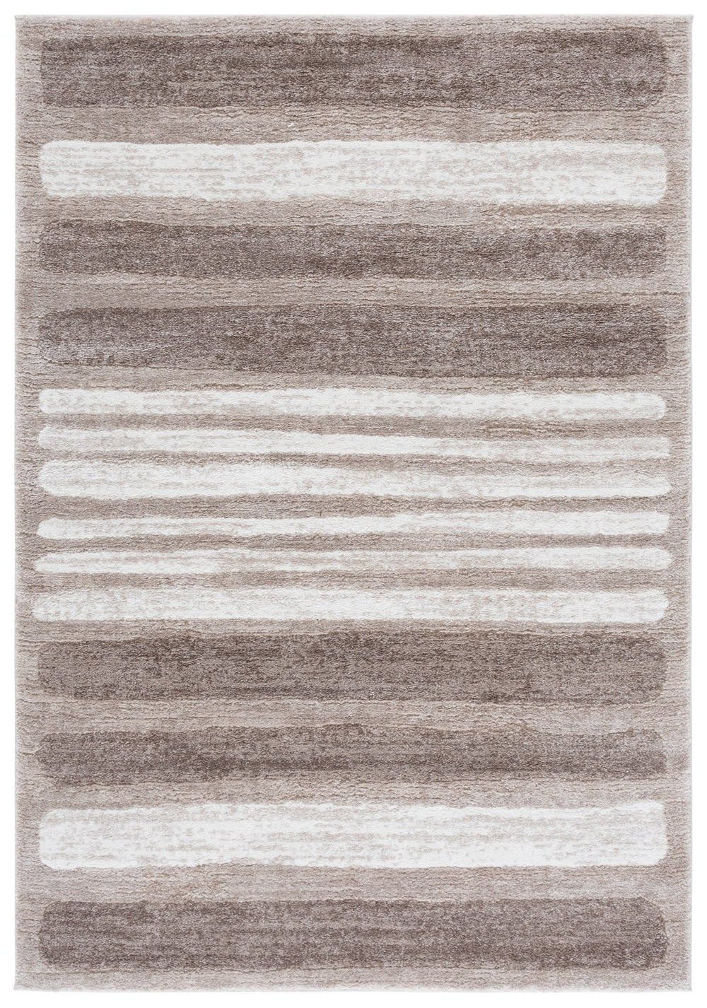 Safavieh Northport Contemporary Runner - Elegant Power-loomed Design In Soothing Hues For Home Decor Taupe ,Ivory 65% Polypropylene,35% Polyester Ntp810e-5