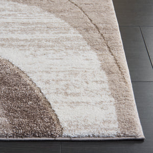 Safavieh Northport Area Rug - Modern Taupe And Ivory Design For Elegant Living Spaces, Soft And Durable Taupe ,Ivory 65% Polypropylene,35% Polyester Ntp812e-9