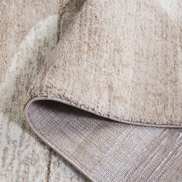 Safavieh Northport Area Rug - Modern Taupe And Ivory Design For Elegant Living Spaces, Soft And Durable Taupe ,Ivory 65% Polypropylene,35% Polyester Ntp812e-9