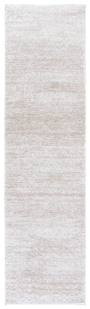 Safavieh Northport Elegant Runner Rug - Contemporary Turkish Design For Hallways, Soft Textures & Durability Beige ,Ivory 65% Polypropylene,35% Polyester Ntp814b-28