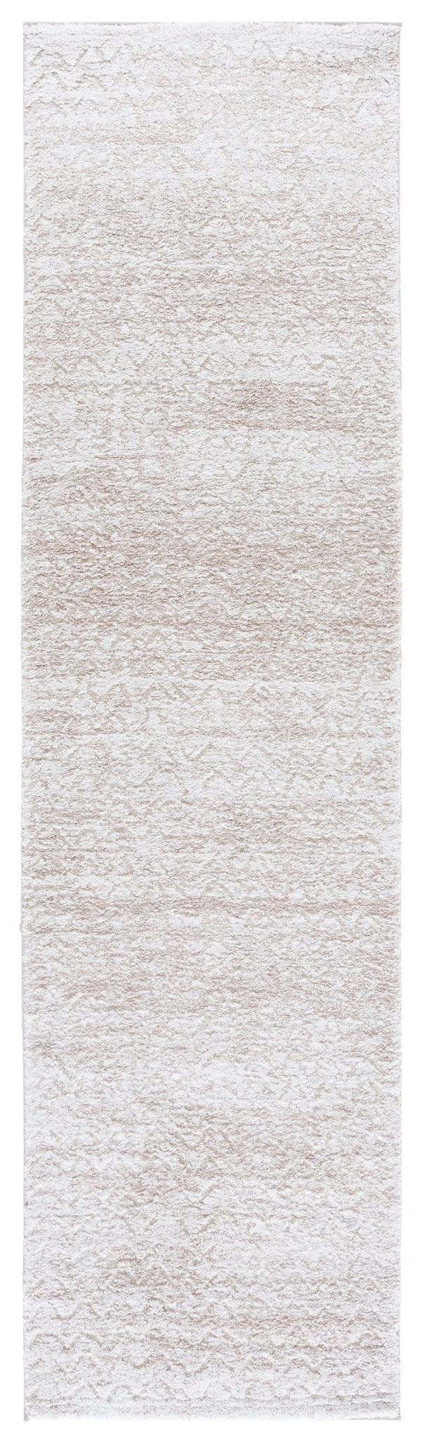 Safavieh Northport Elegant Runner Rug - Contemporary Turkish Design For Hallways, Soft Textures & Durability Beige ,Ivory 65% Polypropylene,35% Polyester Ntp814b-28