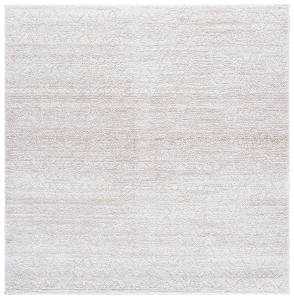Safavieh Northport Elegant Runner Rug - Contemporary Turkish Design For Hallways, Soft Textures & Durability Beige ,Ivory 65% Polypropylene,35% Polyester Ntp814b-7sq
