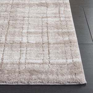 Safavieh Northport Runner Rug - Elegant Taupe And Ivory Design For Hallways, Contemporary Style, 8ft Length Taupe ,Ivory 65% Polypropylene,35% Polyester Ntp816e-5