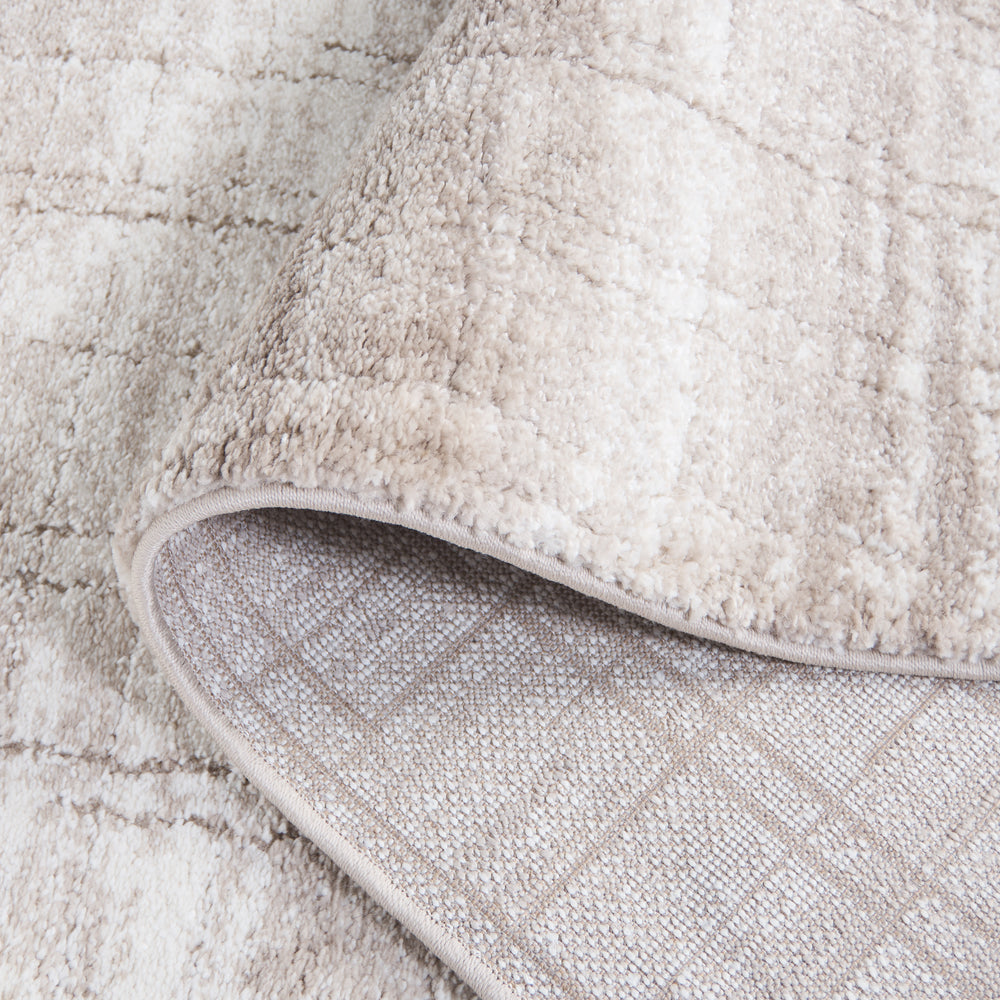 Safavieh Northport Contemporary Area Rug - Elegant Taupe And Ivory Design For Stylish Home Décor Upgrade Taupe ,Ivory 65% Polypropylene,35% Polyester Ntp816e-8