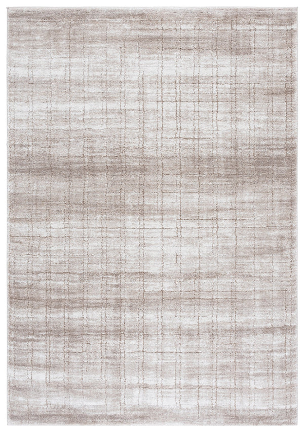 Safavieh Northport Runner Rug - Elegant Taupe And Ivory Design For Hallways, Contemporary Style, 8ft Length Taupe ,Ivory 65% Polypropylene,35% Polyester Ntp816e-5