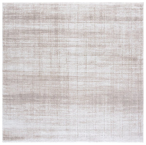 Safavieh Northport Runner Rug - Elegant Taupe And Ivory Design For Hallways, Contemporary Style, 8ft Length Taupe ,Ivory 65% Polypropylene,35% Polyester Ntp816e-7sq