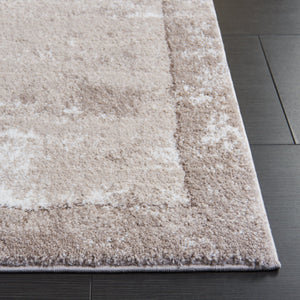 Safavieh Northport Contemporary Area Rug - Soft Taupe & Ivory Design For Modern Living Spaces And Elegance Taupe ,Ivory 65% Polypropylene,35% Polyester Ntp818e-5