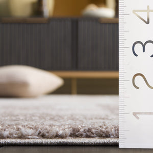 Safavieh Northport Contemporary Area Rug - Soft Taupe & Ivory Design For Modern Living Spaces And Elegance Taupe ,Ivory 65% Polypropylene,35% Polyester Ntp818e-5