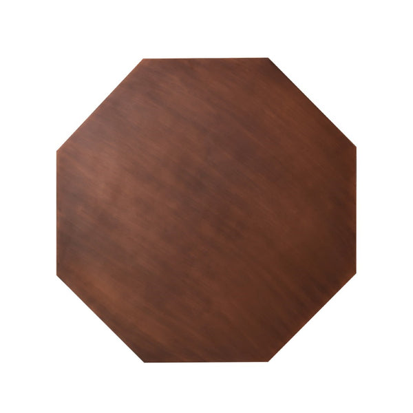 Pasargad Home Dorian Copper Finish Coffee Table - Modern Geometric Design For Chic Living Spaces Copper Iron Prr-021