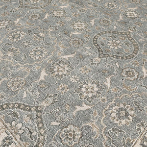 Amer Rugs Nuit Elegant Hand-knotted Area Rug In Premium New Zealand Wool For Timeless Home Décor Style Ice Blue Wool Nui1290810