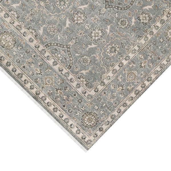 Amer Rugs Nuit Elegant Hand-knotted Area Rug In Premium New Zealand Wool For Timeless Home Décor Style Ice Blue Wool Nui1290810