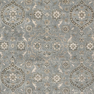 Amer Rugs Nuit Elegant Hand-knotted Area Rug In Premium New Zealand Wool For Timeless Home Décor Style Ice Blue Wool Nui1290810