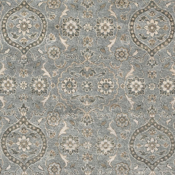 Amer Rugs Nuit Elegant Hand-knotted Area Rug In Premium New Zealand Wool For Timeless Home Décor Style Ice Blue Wool Nui1290810