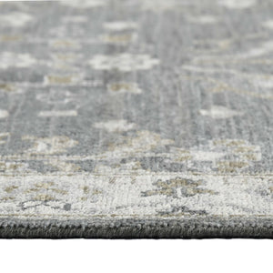 Amer Rugs Nuit Elegant Hand-knotted Area Rug In Premium New Zealand Wool For Timeless Home Décor Style Santas Gray Wool Nui20203