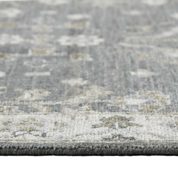Amer Rugs Nuit Elegant Hand-knotted Area Rug In Premium New Zealand Wool For Timeless Home Décor Style Santas Gray Wool Nui20203