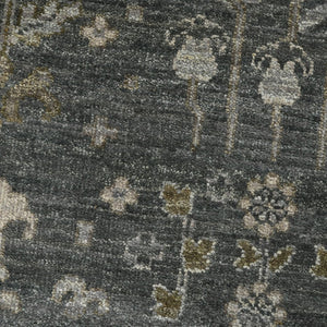 Amer Rugs Nuit Elegant Hand-knotted Area Rug In Premium New Zealand Wool For Timeless Home Décor Style Santas Gray Wool Nui20203