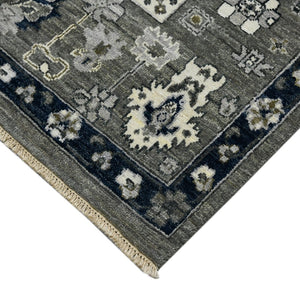Amer Rugs Nuit Elegant Hand-knotted Area Rug In Premium New Zealand Wool For Timeless Home Décor Style Blue Sapphire Wool Nui200203