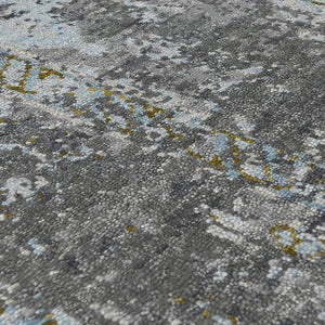 Amer Rugs Nuit Elegant Hand-knotted Area Rug In Premium New Zealand Wool For Timeless Home Décor Style Silver Sand Wool Nui220912