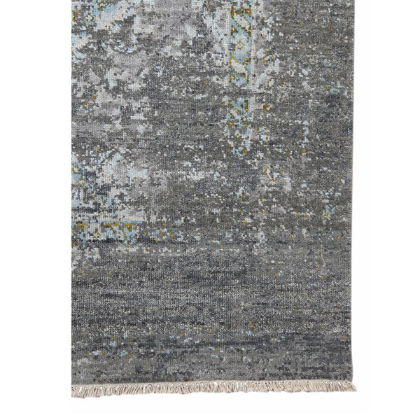 Amer Rugs Nuit Elegant Hand-knotted Area Rug In Premium New Zealand Wool For Timeless Home Décor Style Silver Sand Wool Nui220912