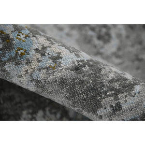 Amer Rugs Nuit Elegant Hand-knotted Area Rug In Premium New Zealand Wool For Timeless Home Décor Style Silver Sand Wool Nui220912