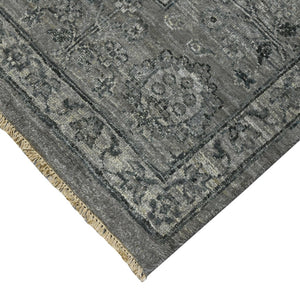Amer Rugs Nuit Elegant Hand-knotted Area Rug In Premium New Zealand Wool For Timeless Home Décor Style Linen Wool Nui50203