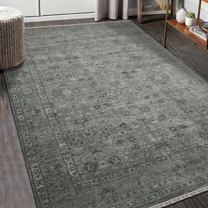 Amer Rugs Nuit Elegant Hand-knotted Area Rug In Premium New Zealand Wool For Timeless Home Décor Style Linen Wool Nui50203