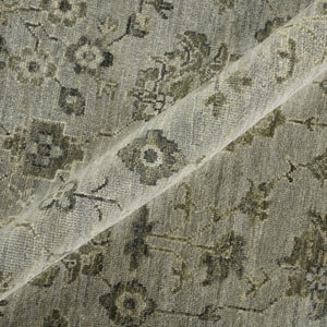 Amer Rugs Nuit Elegant Hand-knotted Area Rug In Premium New Zealand Wool For Timeless Home Décor Style Ice Blue Wool Nui60912