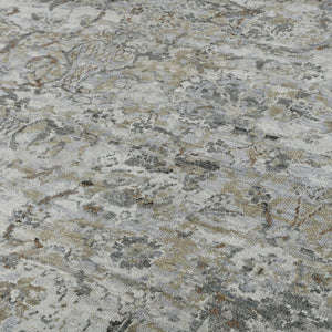 Amer Rugs Nuit Elegant Hand-knotted Area Rug In Premium New Zealand Wool For Timeless Home Décor Style Medium Gray Wool Nui881014